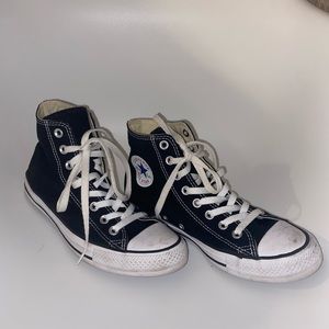 Black Hightop Converse